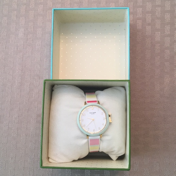 Kate Spade striped watch
